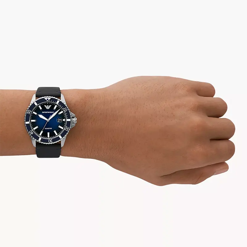 Emporio Armani Sea Explorer Blue Dial Men's Watch | AR11516